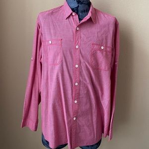 Daniel Cremieux Classics Red Gingham Shirt